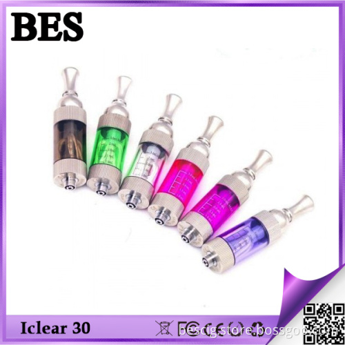 360 Degree Rotatable Mouthtip Rebuildable Iclear 30 Clearomizer